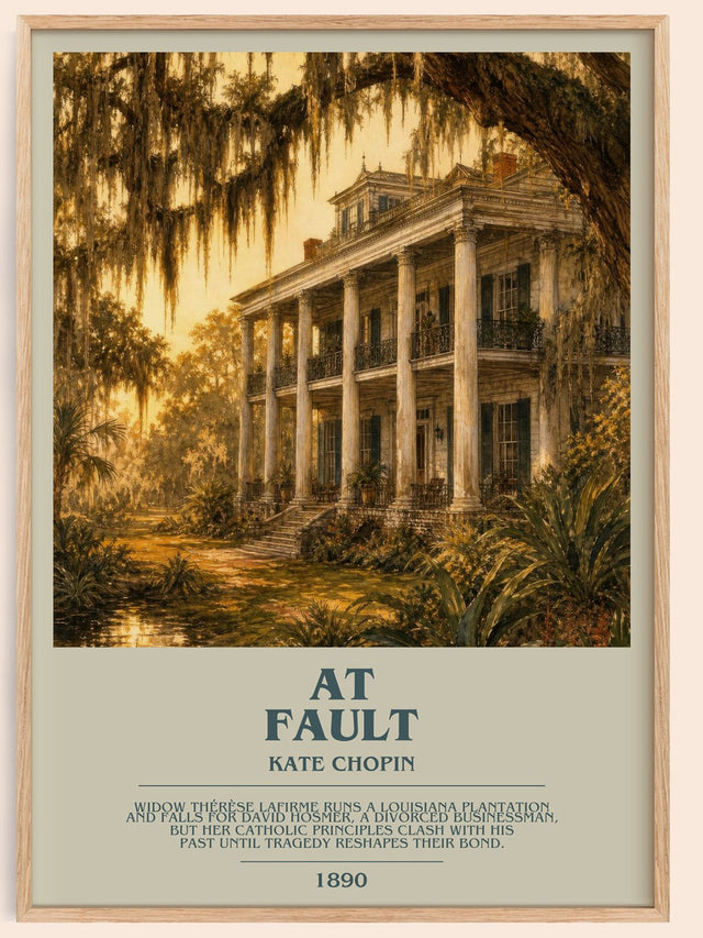 At Fault Bookish Wall Art by Kate Chopin