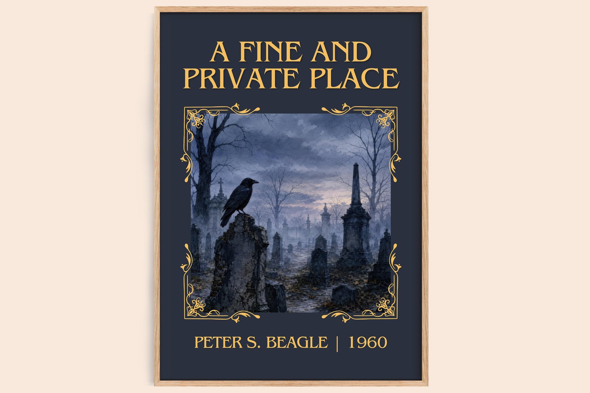 A Fine and Private Place Classic Book Art Print by Peter S. Beagle