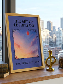 The Art of Letting Go Classic Book Art Print by Thought Catalog – image 3
