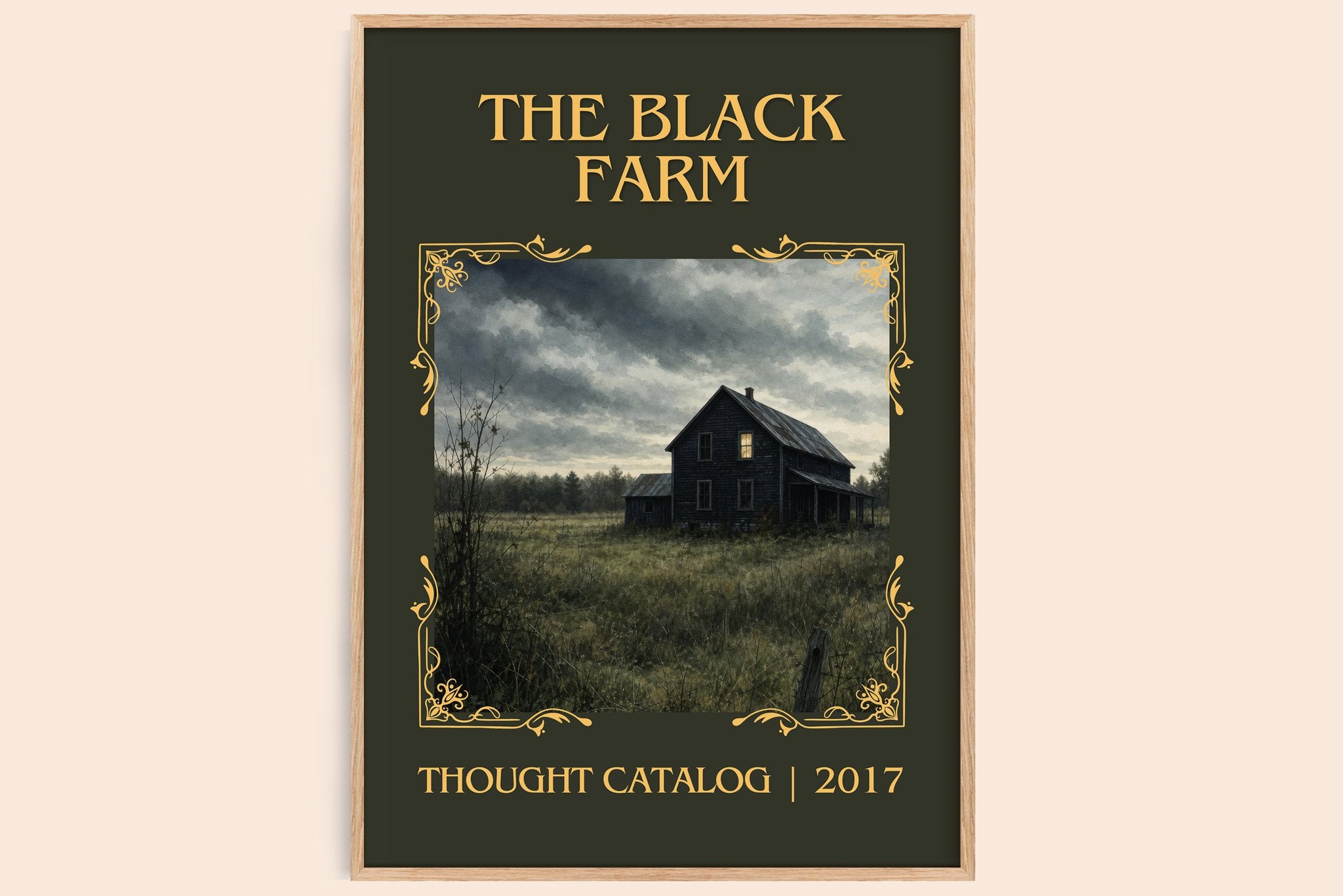 The Black Farm Classic Book Art Print by Thought Catalog