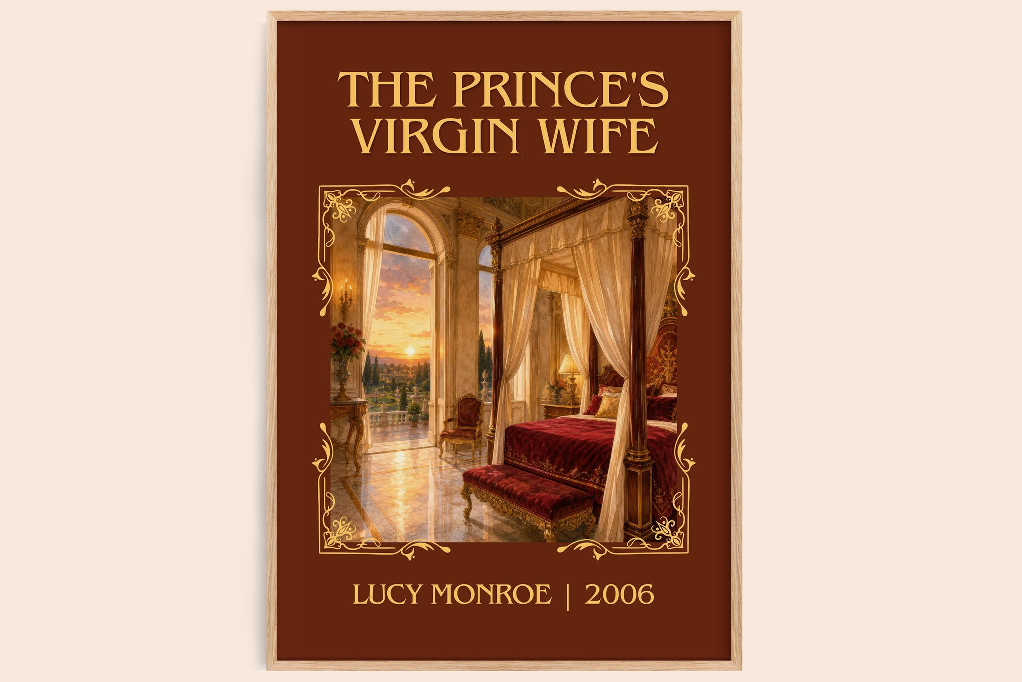 The Prince's Virgin Wife Classic Book Art Print by Lucy Monroe