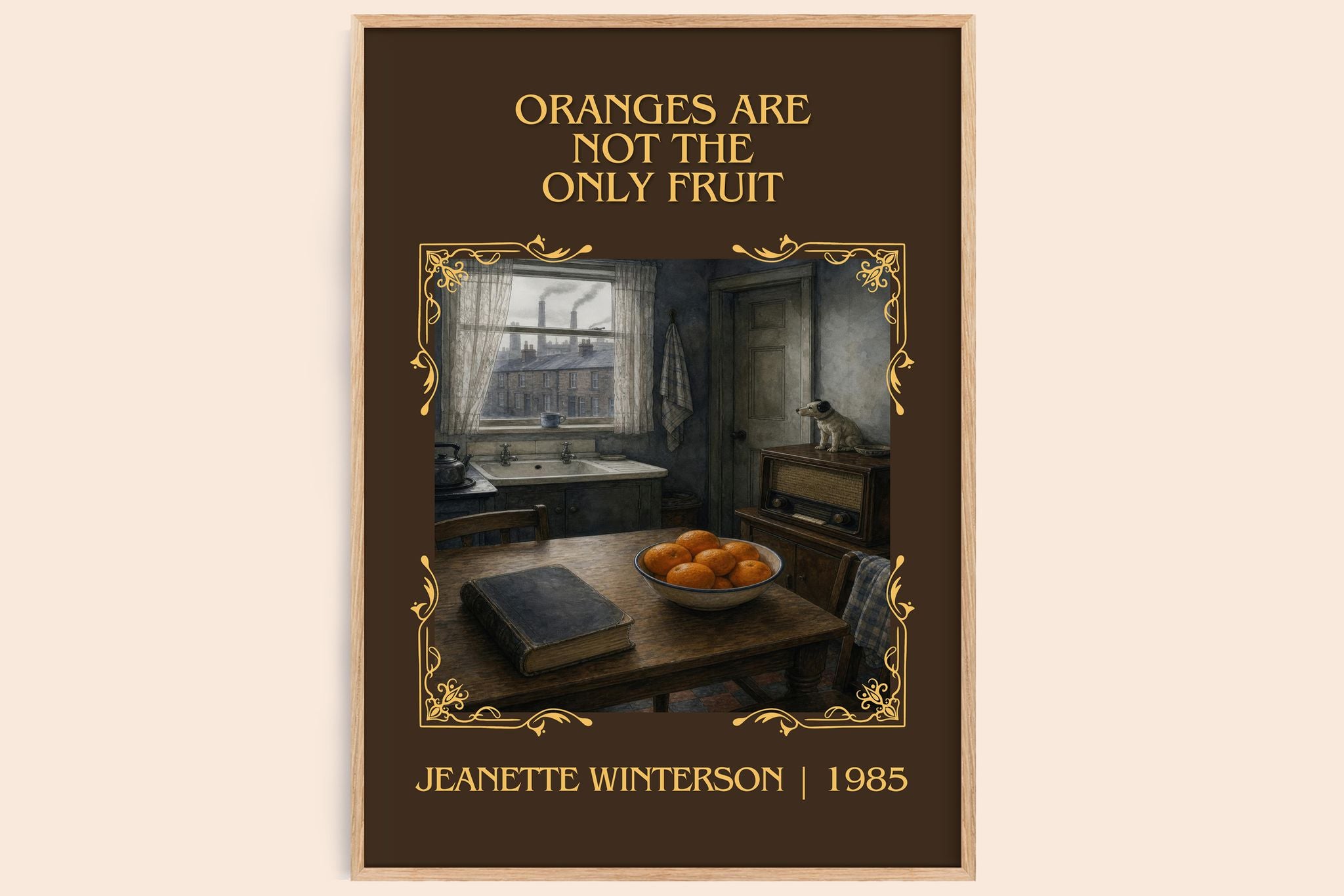 Oranges Are Not the Only Fruit Classic Book Art Print by J. Winterson