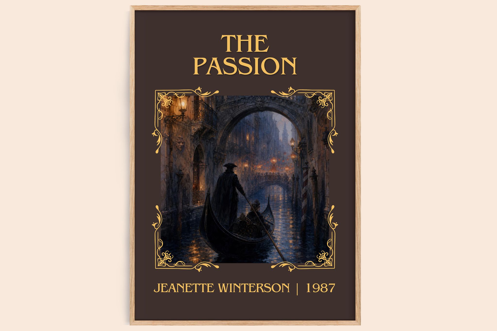 The passion Classic Book Art Print by Jeanette Winterson