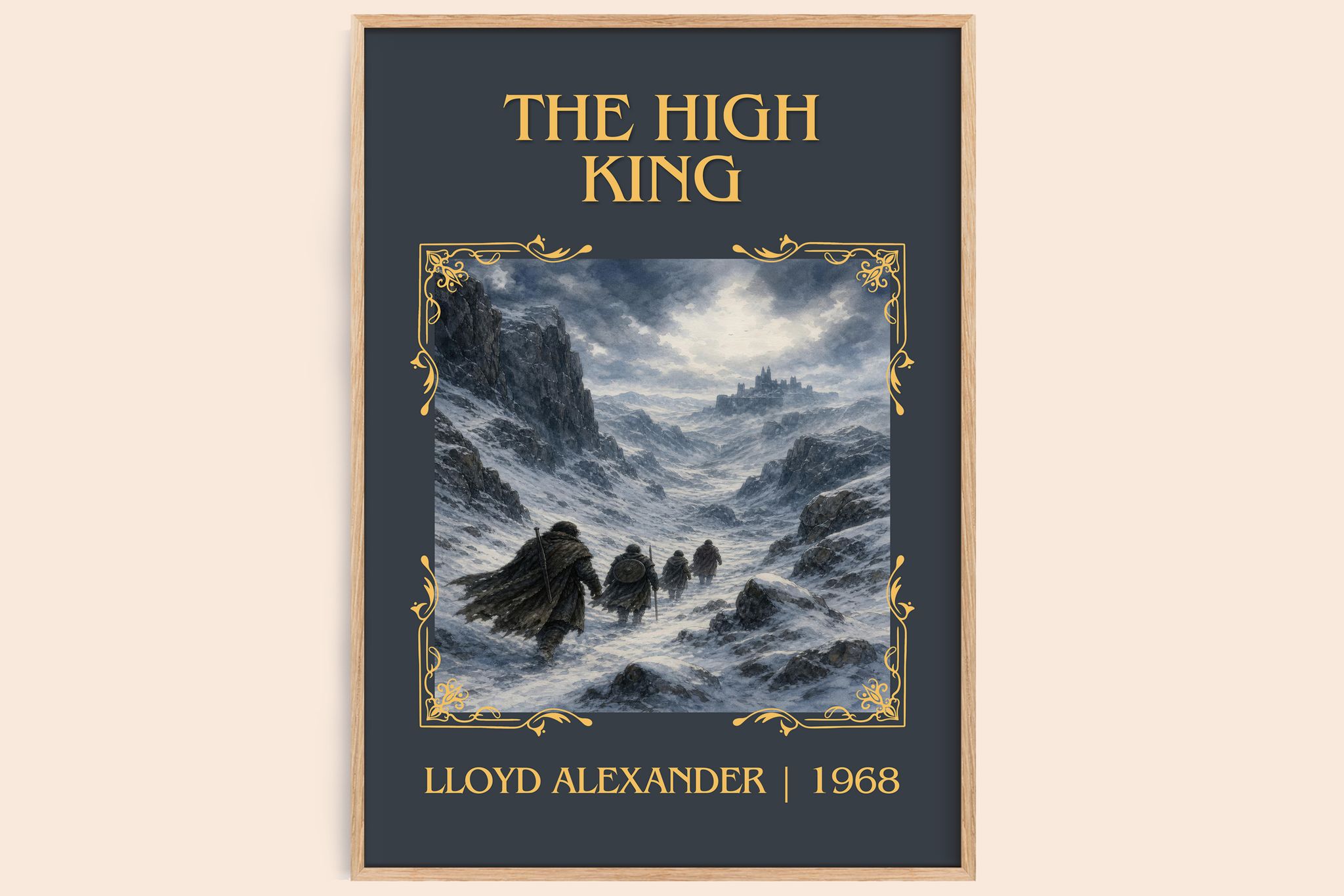 The High King Classic Book Art Print by Lloyd Alexander