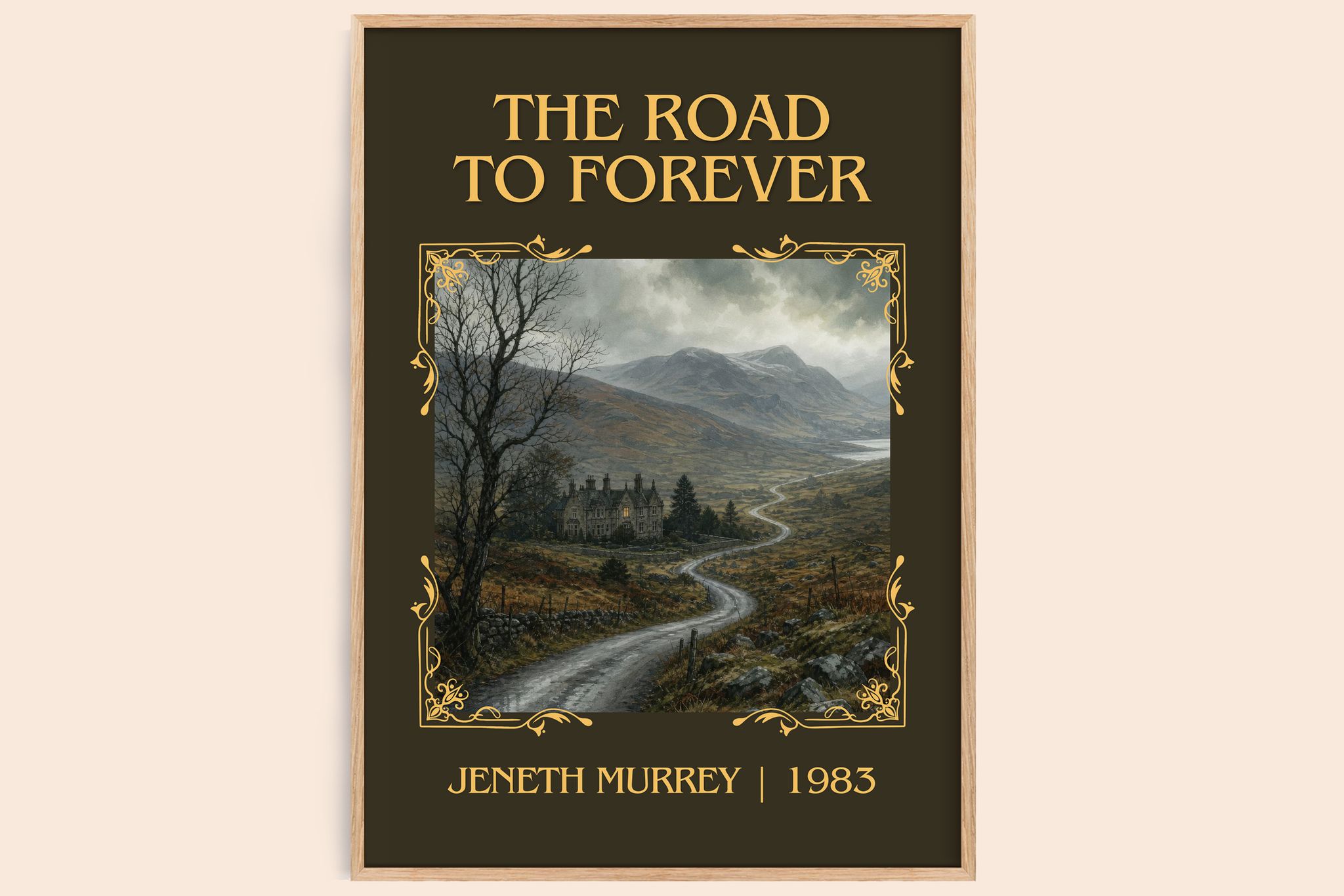 The road to forever Classic Book Art Print by Jeneth Murrey
