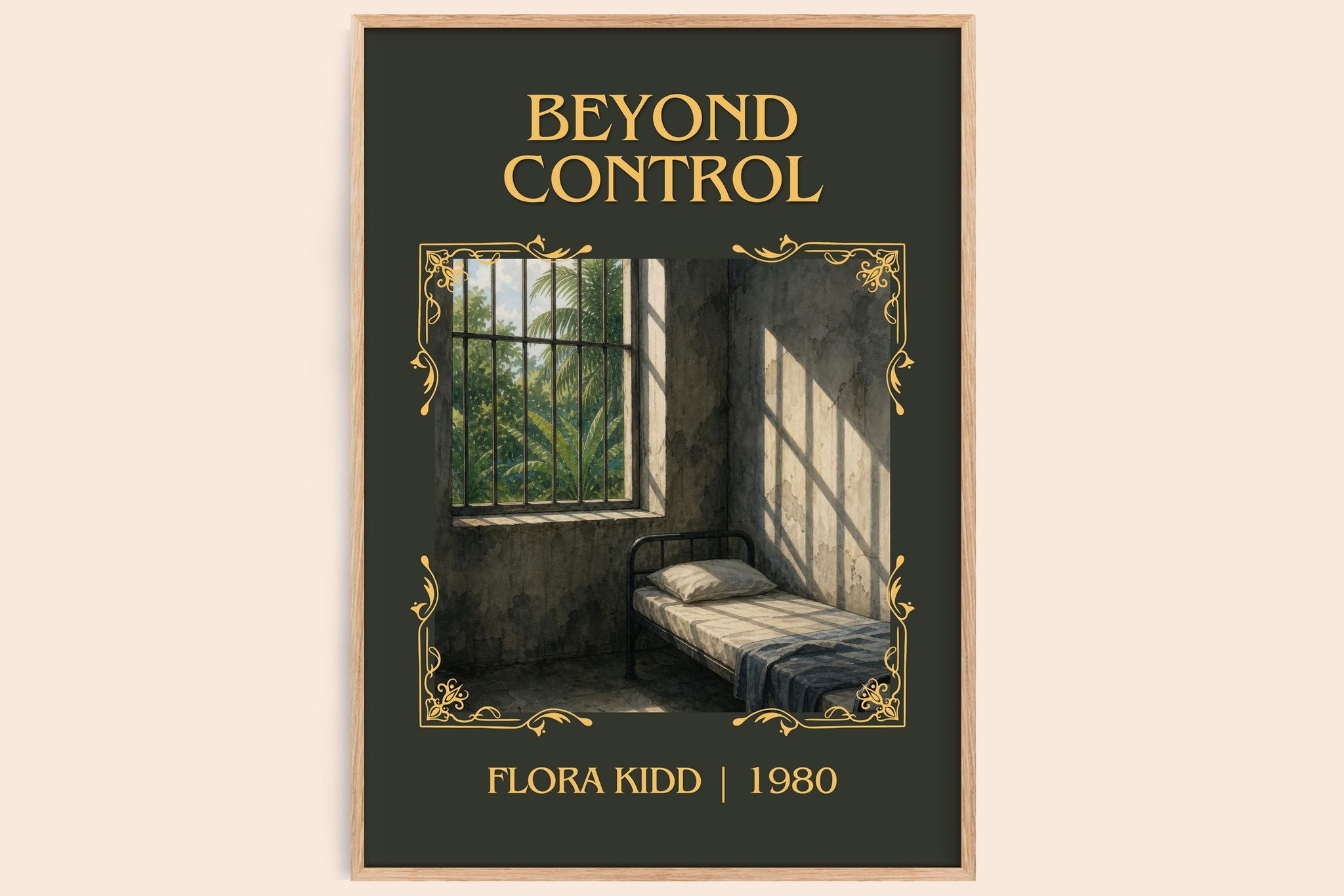 Beyond Control Classic Book Art Print by Flora Kidd