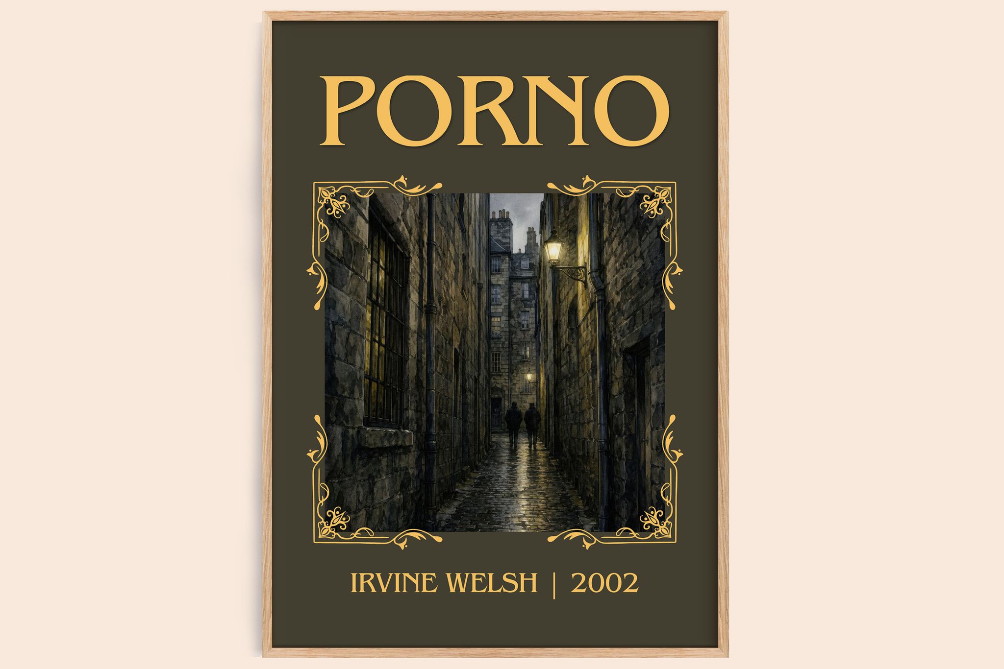 Porno Classic Book Art Print by Irvine Welsh