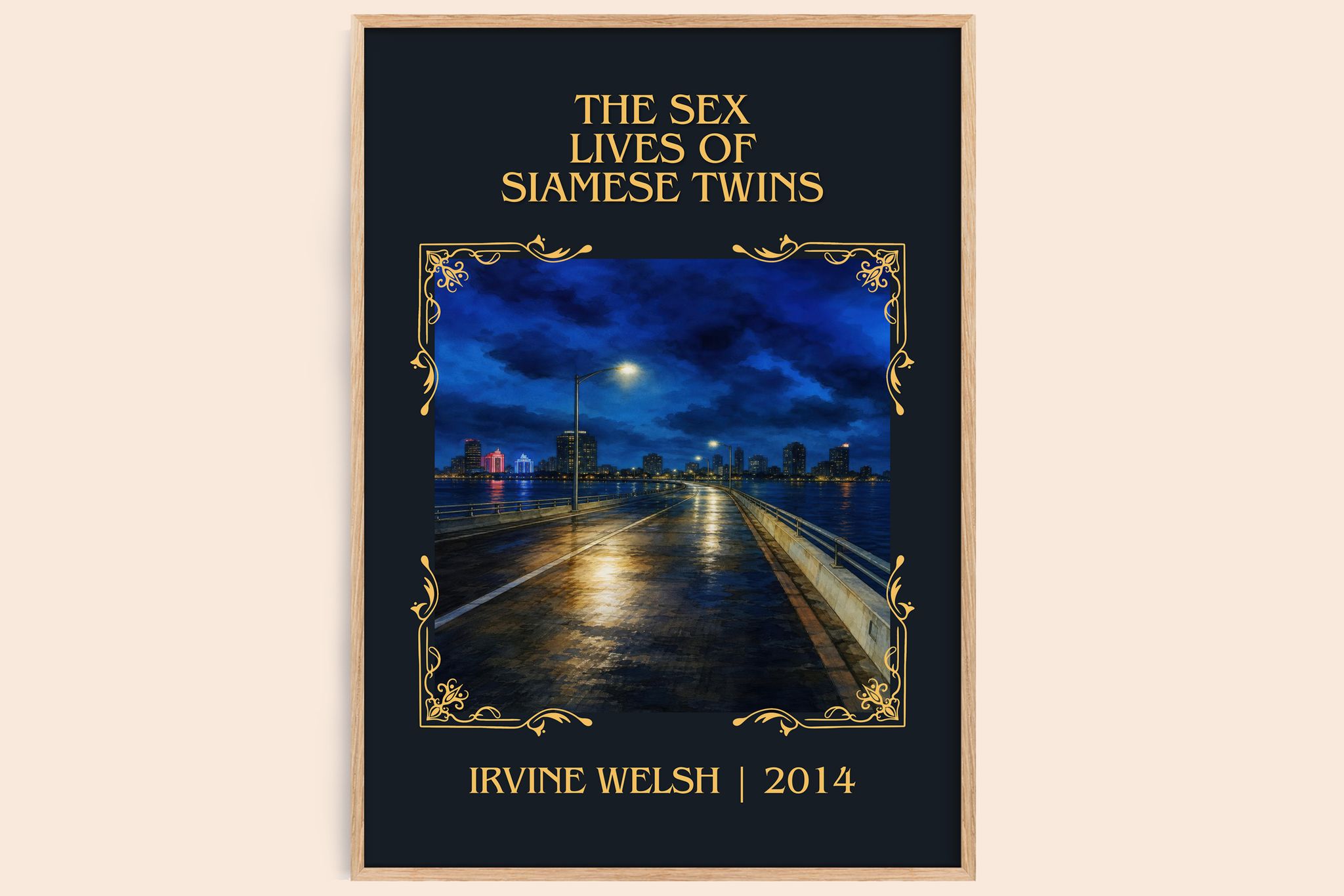The Sex Lives Of Siamese Twins Classic Book Art Print by Irvine Welsh