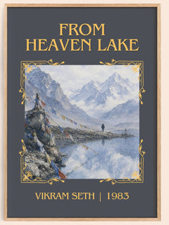 From Heaven Lake Classic Book Art Print by Vikram Seth – image 1