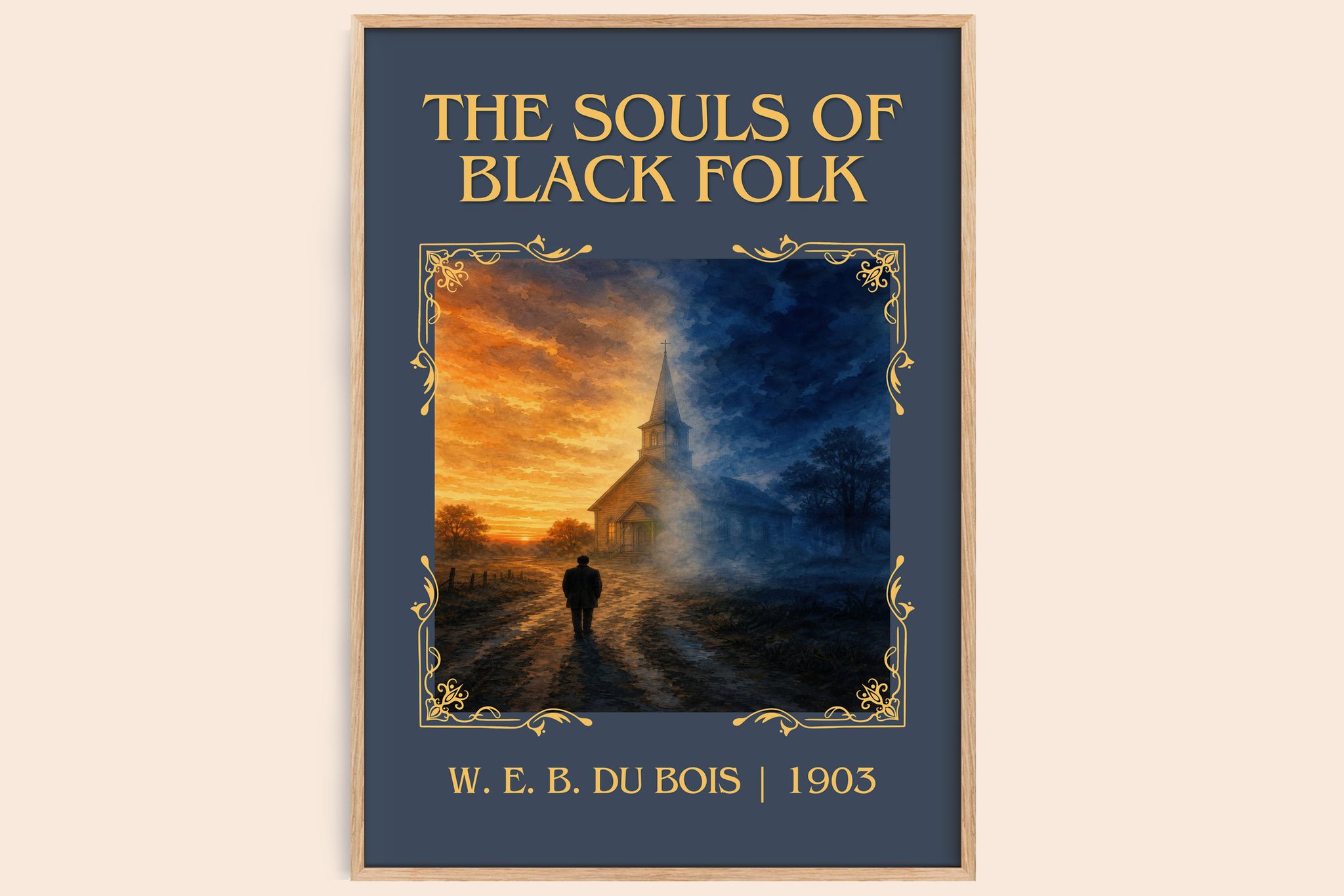 The Souls of Black Folk Classic Book Art Print by W. E. B. Du Bois