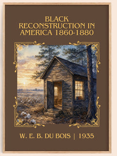 Black reconstruction in America 1860-1880 Classic Book Art Print – W. – image 1