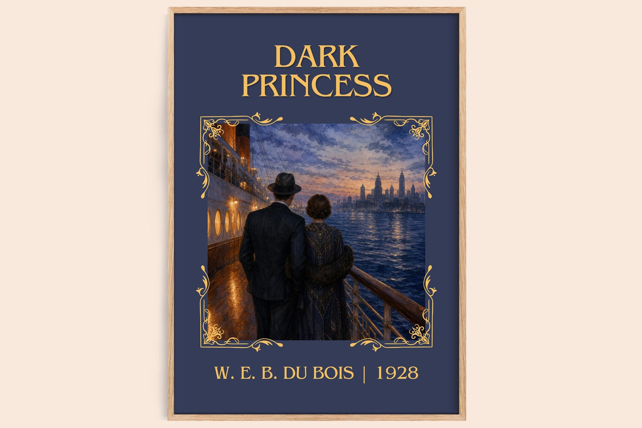 Dark princess Classic Book Art Print by W. E. B. Du Bois