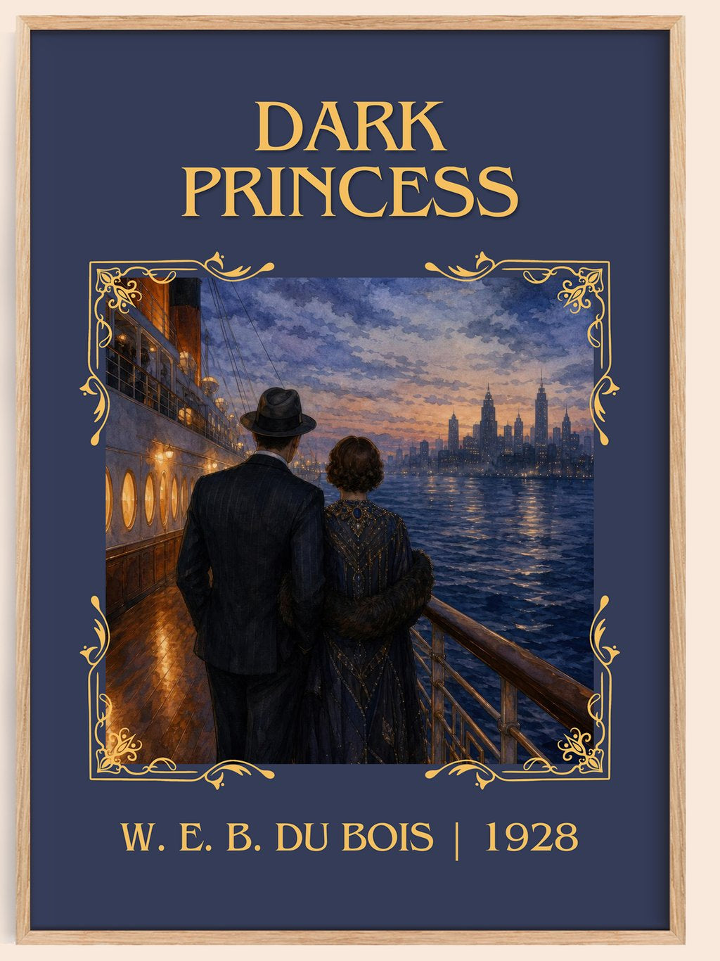 Dark princess Classic Book Art Print by W. E. B. Du Bois – book poster