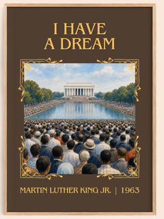 I have a dream Classic Book Art Print by Martin Luther King Jr. – book poster