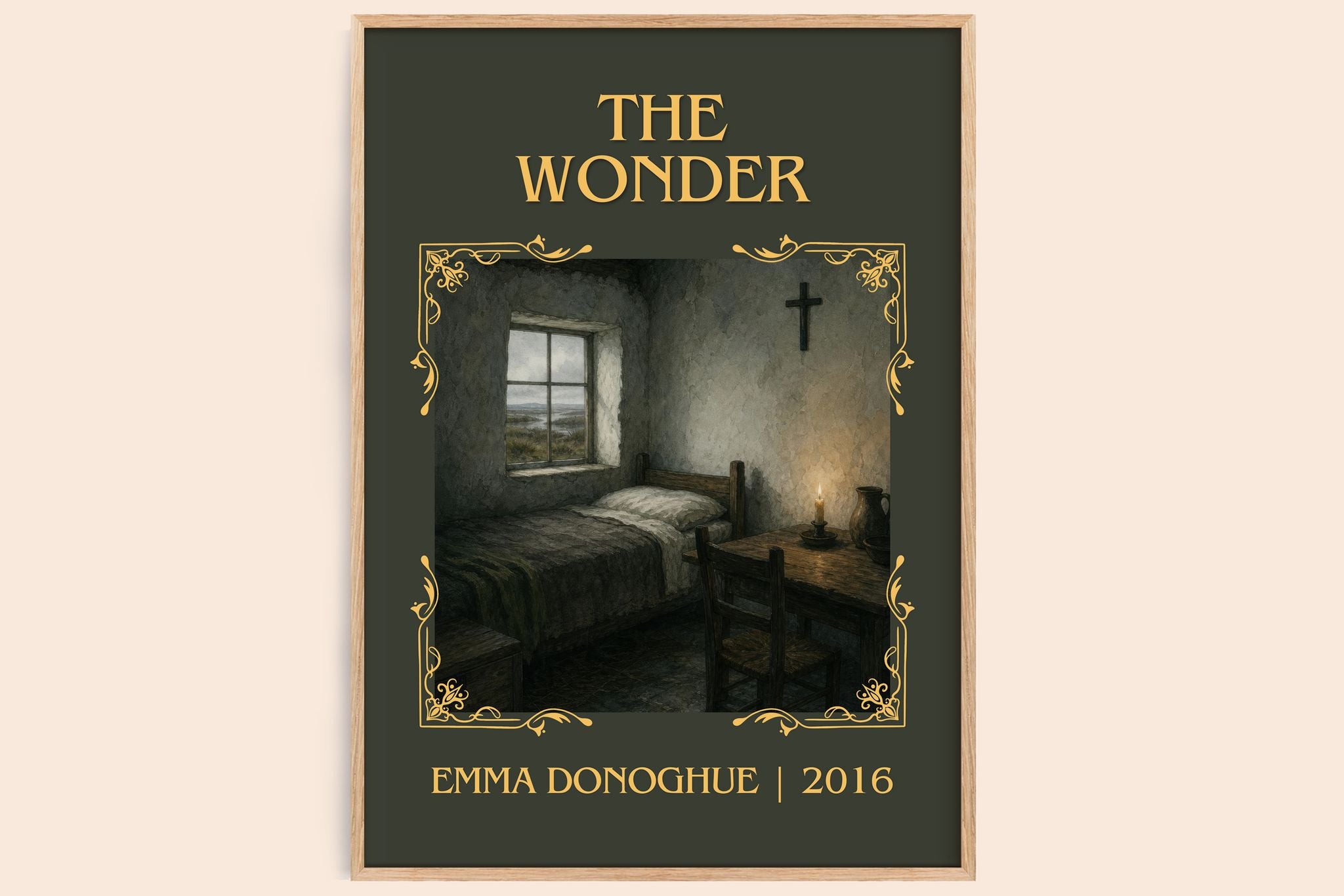 The Wonder Classic Book Art Print by Emma Donoghue