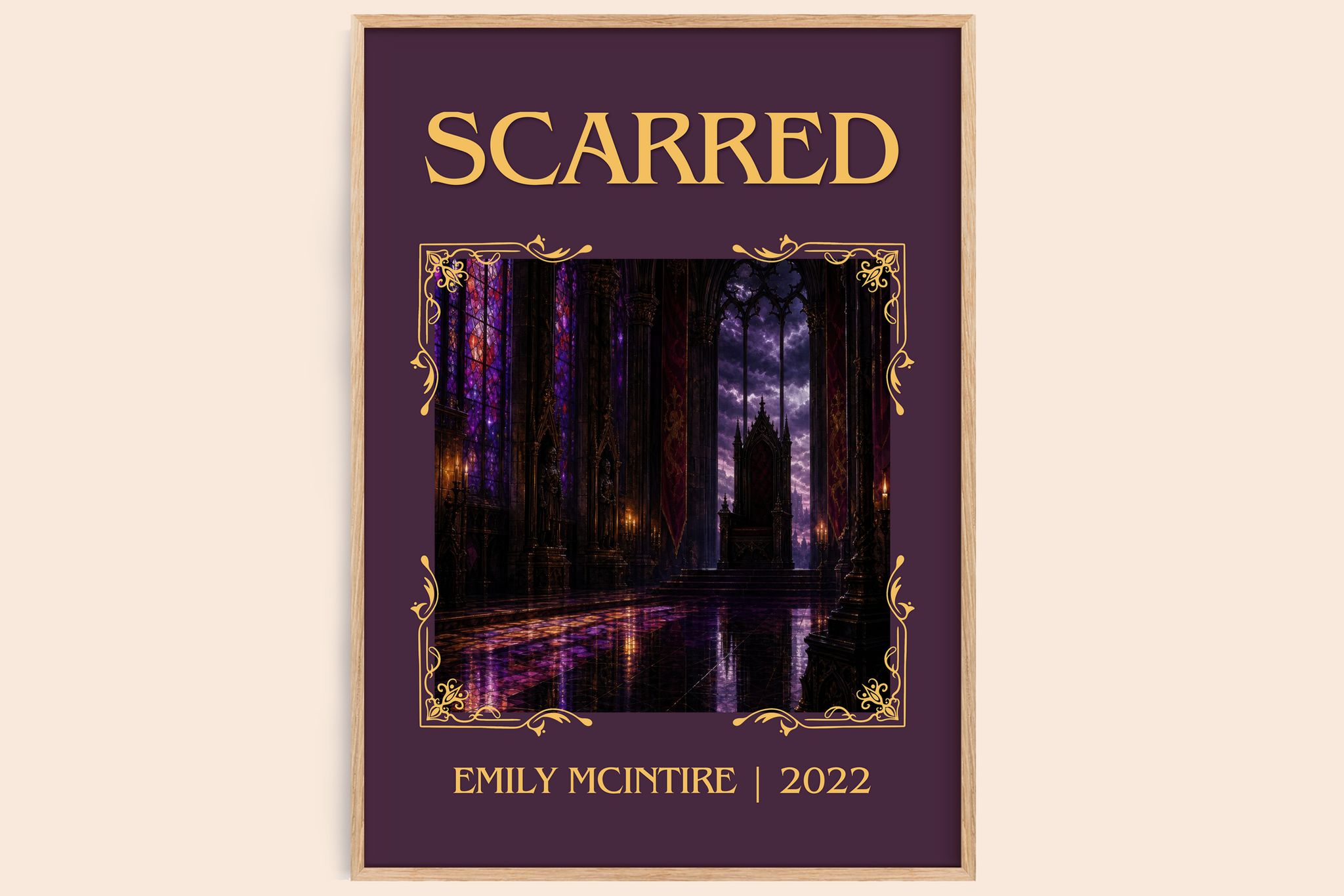 Scarred Classic Book Art Print by Emily McIntire