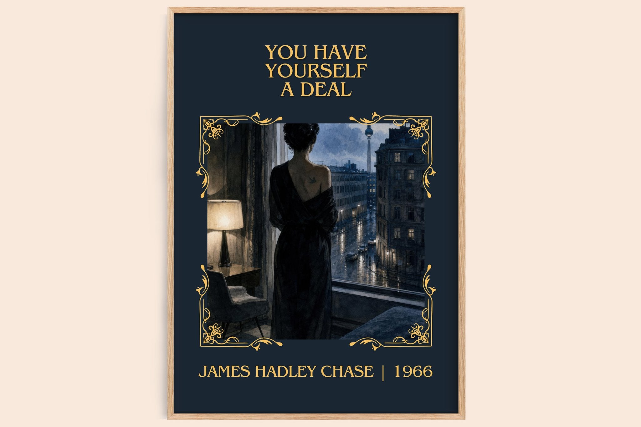 You have yourself a deal Classic Book Art Print by James Hadley Chase