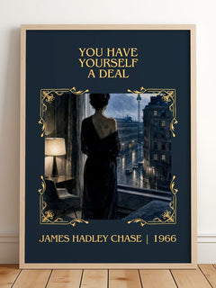 You have yourself a deal Classic Book Art Print by James Hadley Chase – image 2