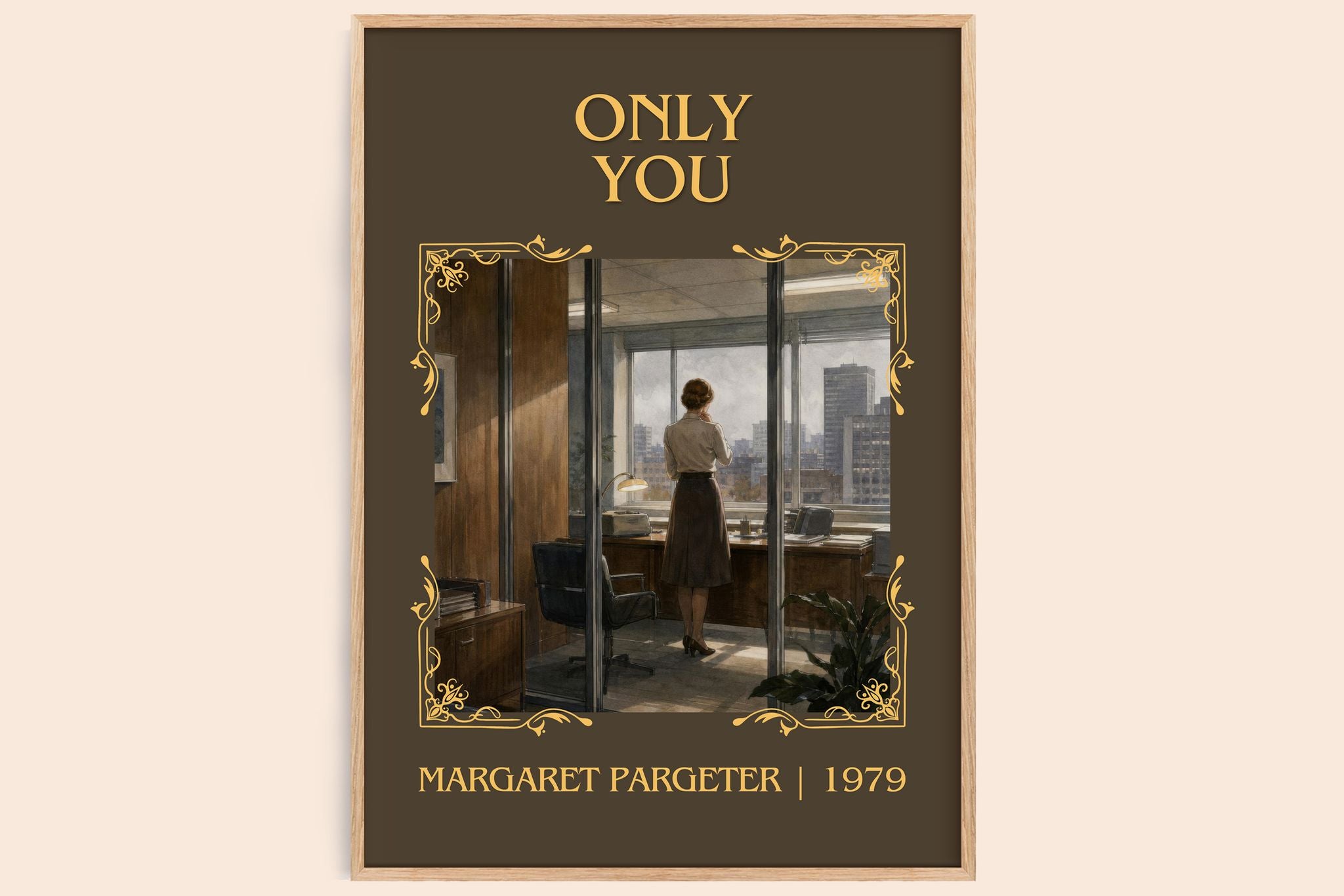 Only You Classic Book Art Print by Margaret Pargeter