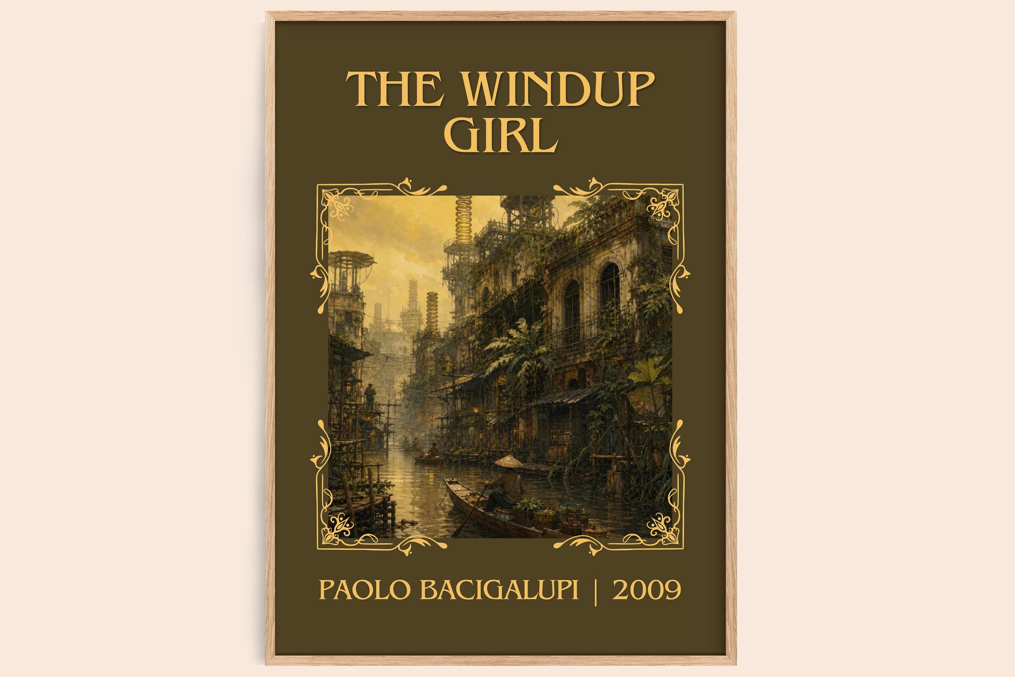 The Windup Girl Classic Book Art Print by Paolo Bacigalupi