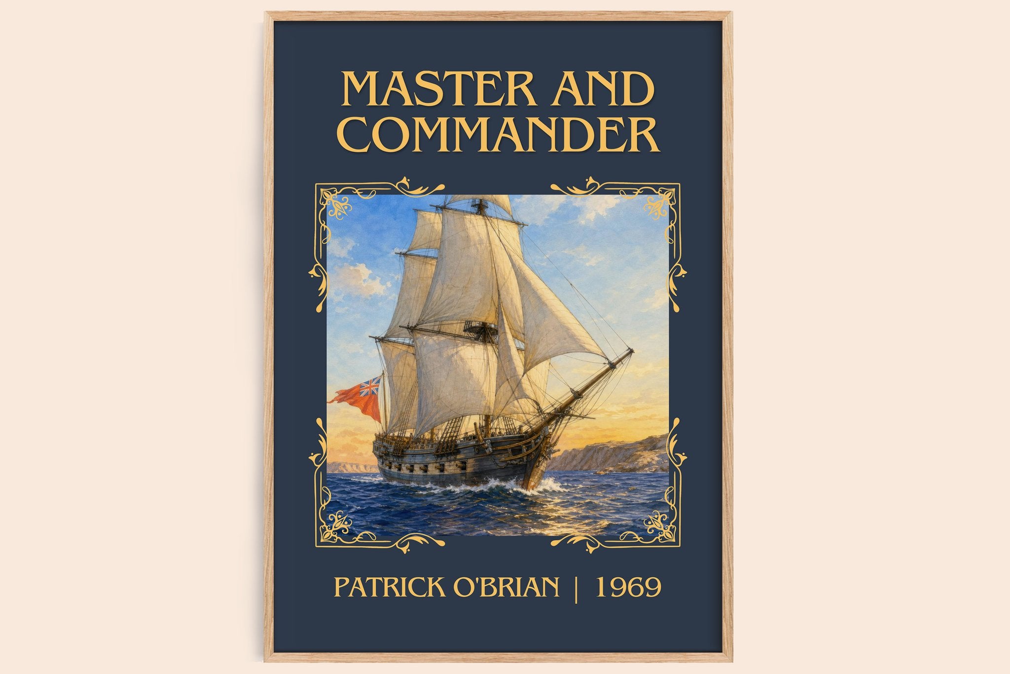 Master and Commander Classic Book Art Print by Patrick O'Brian