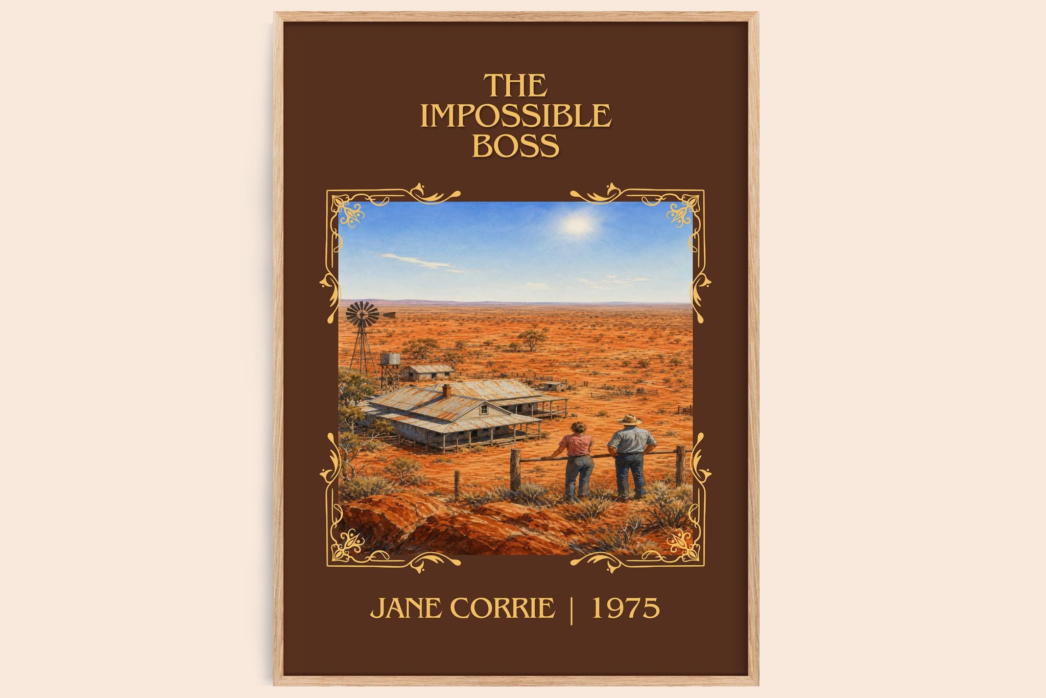 The Impossible Boss Classic Book Art Print by Jane Corrie