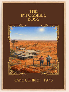 The Impossible Boss Classic Book Art Print by Jane Corrie – book poster