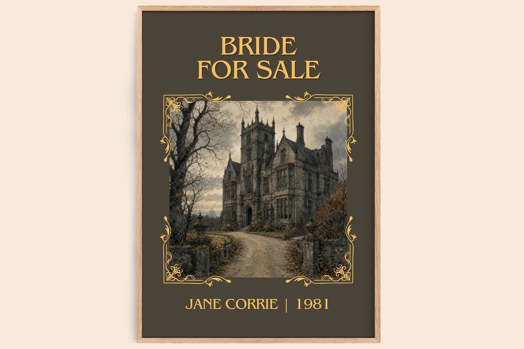 Bride For Sale Classic Book Art Print by Jane Corrie