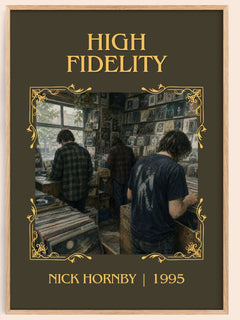 High Fidelity Classic Book Art Print by Nick Hornby – book poster