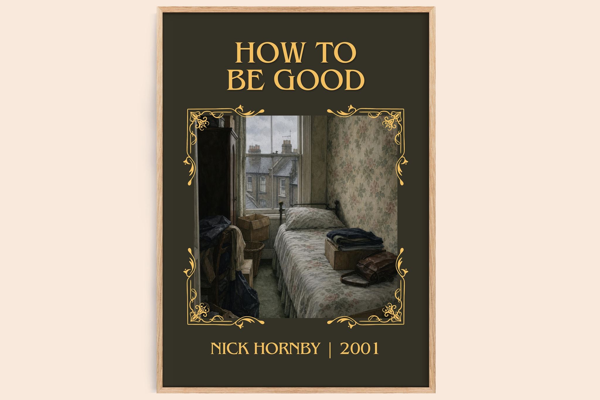 How to Be Good Classic Book Art Print by Nick Hornby