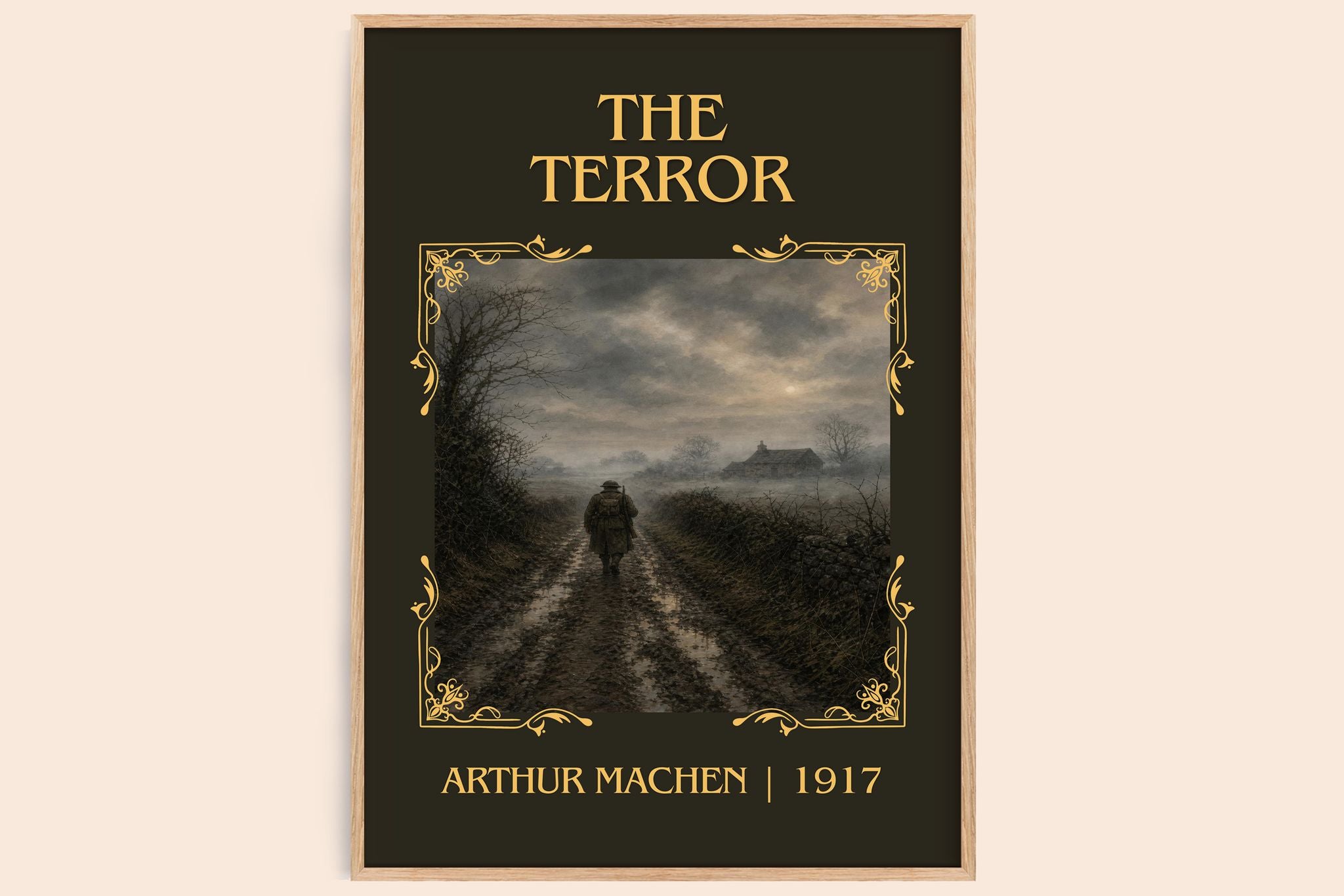 The Terror Classic Book Art Print by Arthur Machen