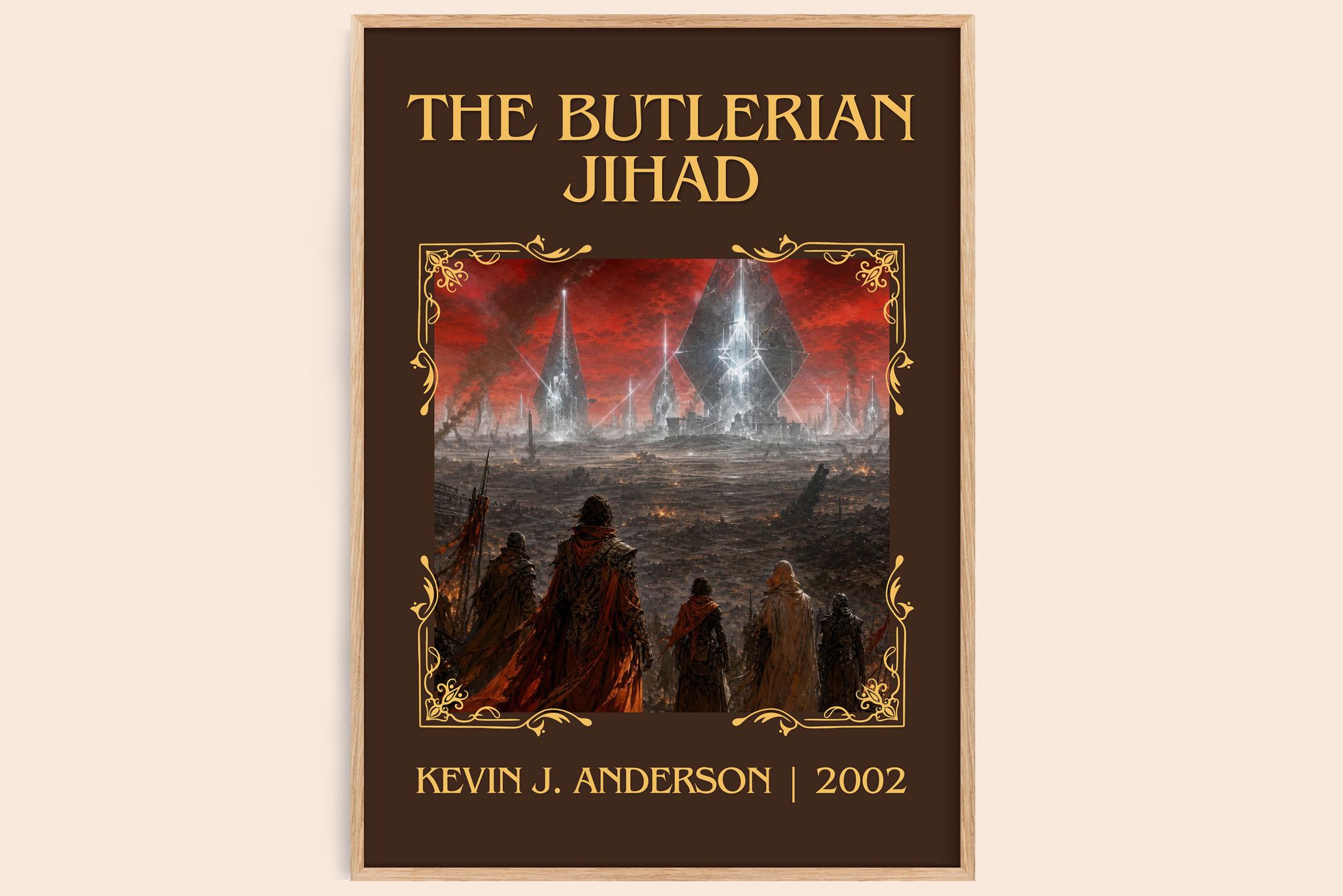 The Butlerian Jihad Classic Book Art Print by Kevin J. Anderson