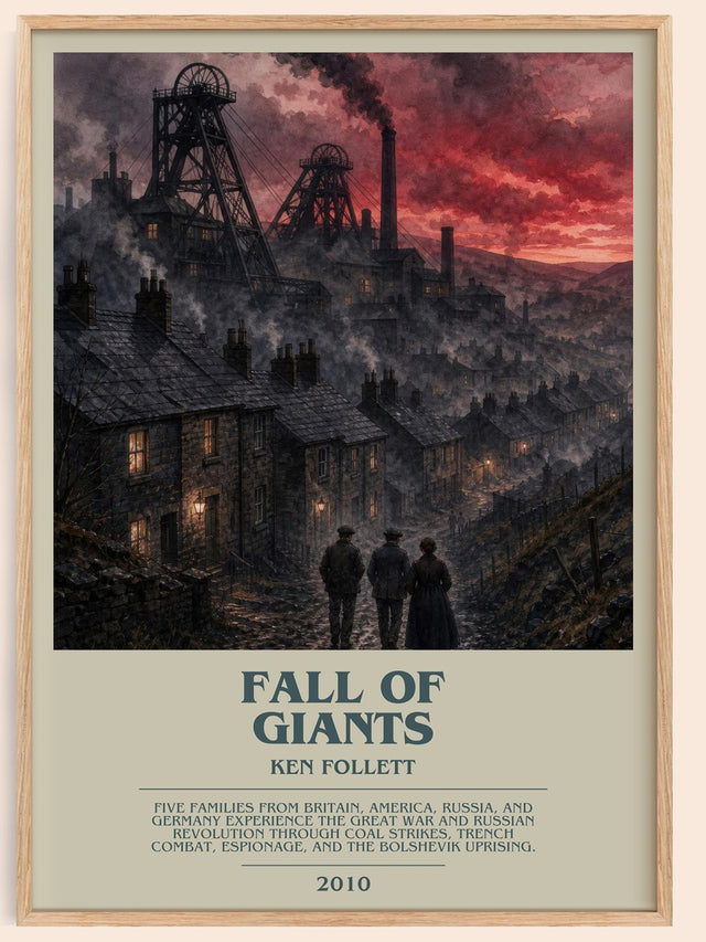 Fall Of Giants Bookish Wall Art by Ken Follett