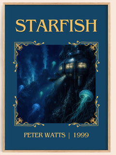 Starfish Classic Book Art Print by Peter Watts – book poster