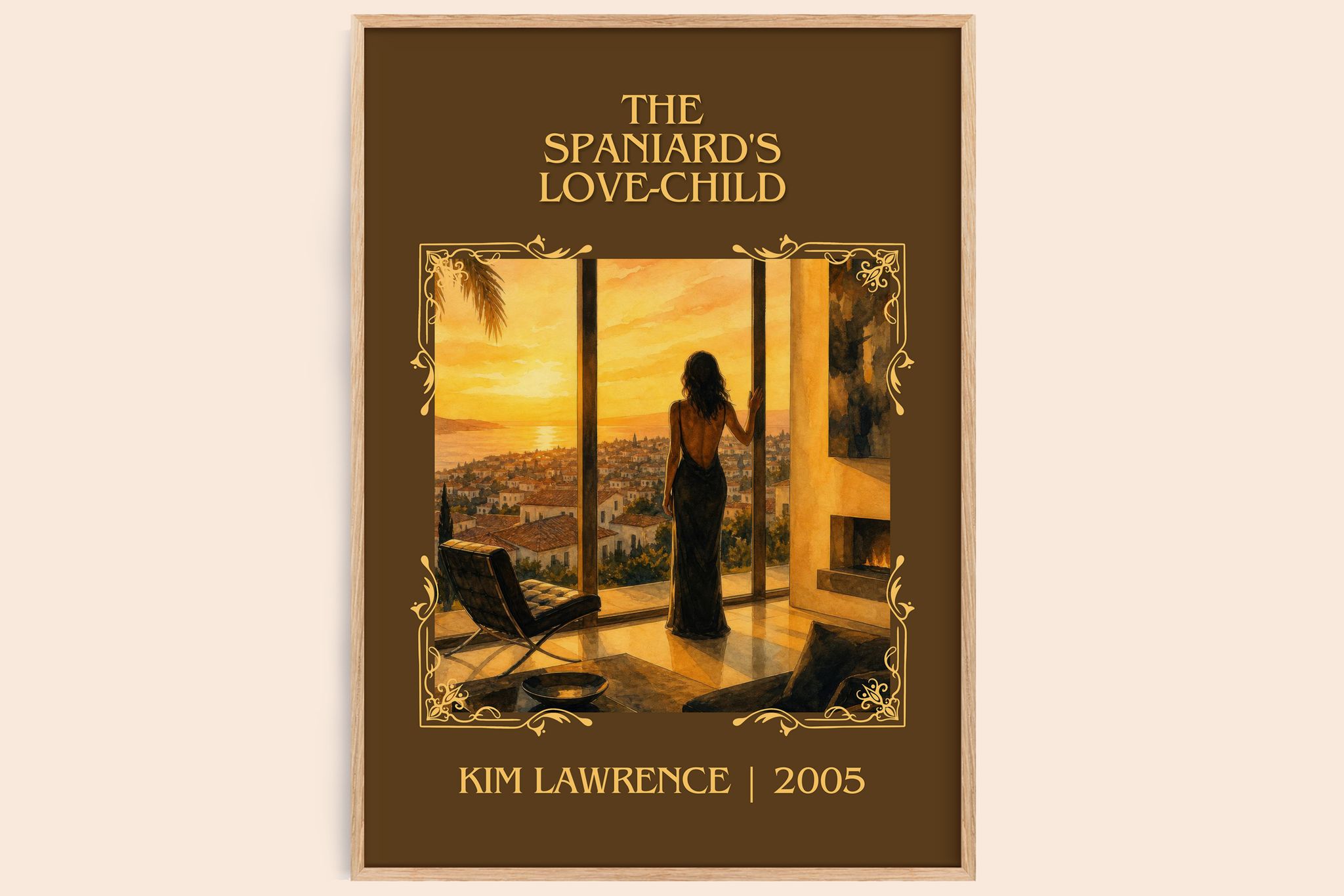 The Spaniard's Love-Child Classic Book Art Print by Kim Lawrence