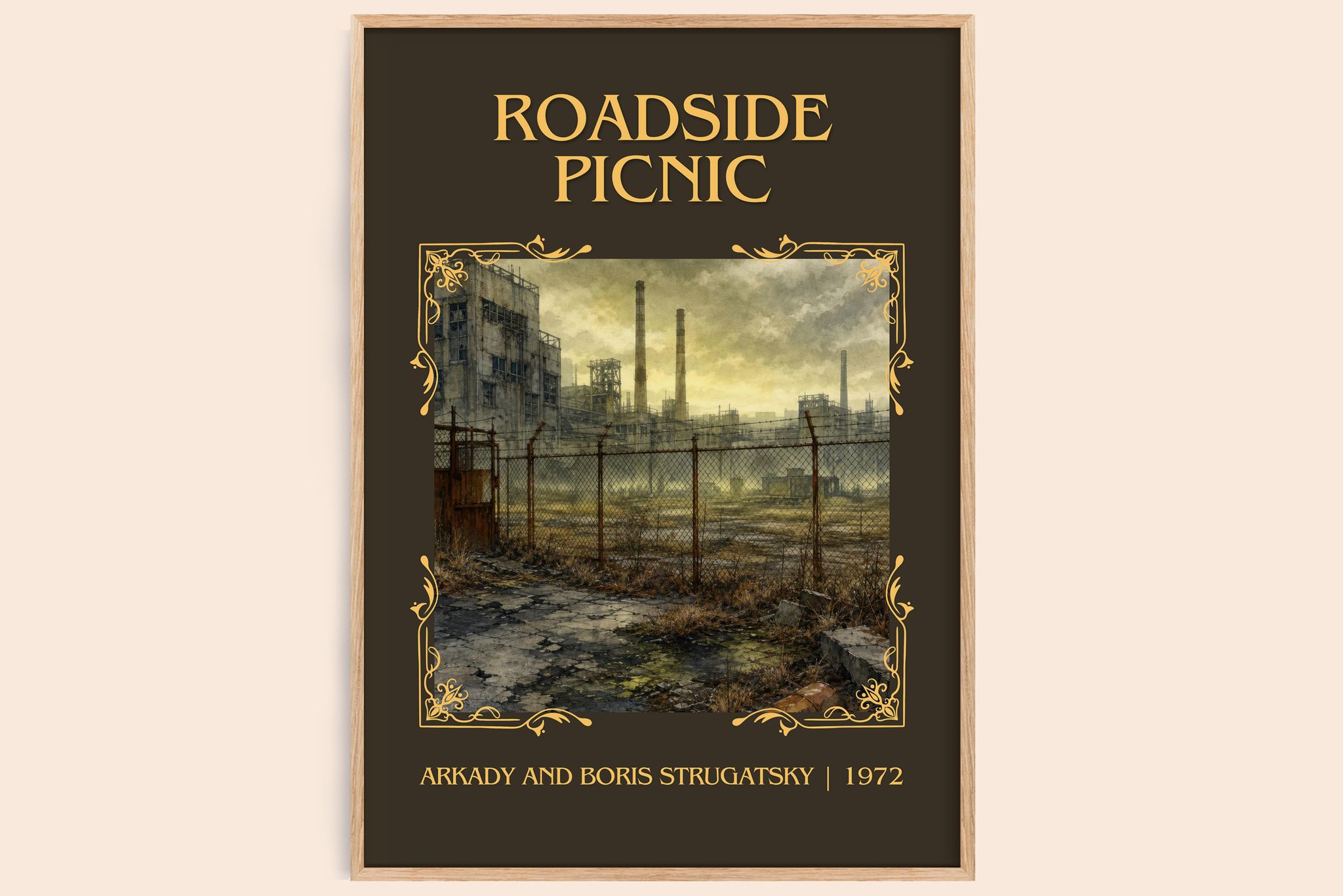 Roadside Picnic Classic Book Art Print by Arkady and Boris Strugatsky