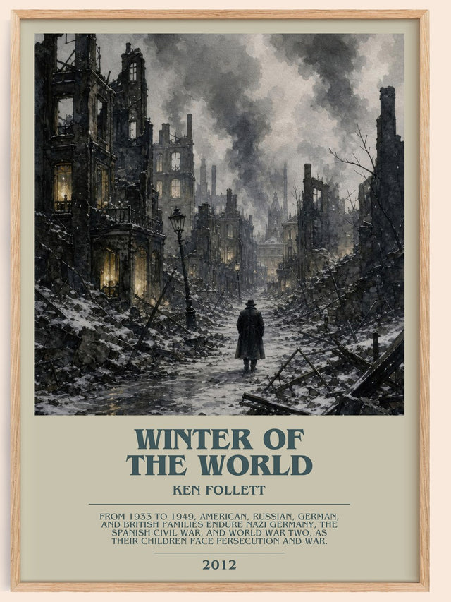 Winter Of The World Bookish Wall Art by Ken Follett