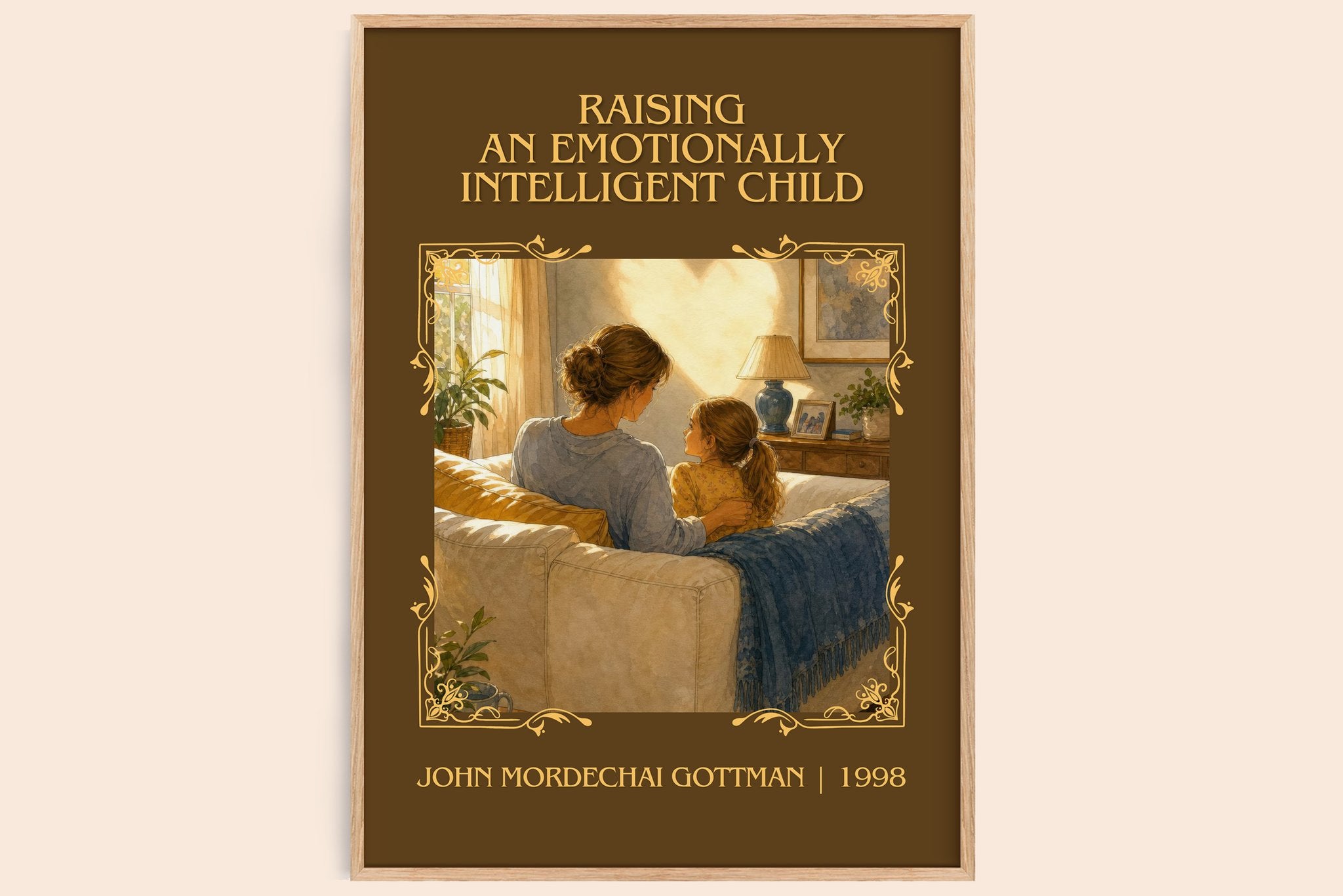 Raising an emotionally intelligent child Classic Book Art Print by John Mordechai Gottman