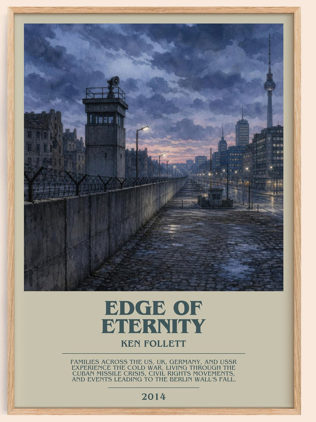 Edge Of Eternity Bookish Wall Art by Ken Follett