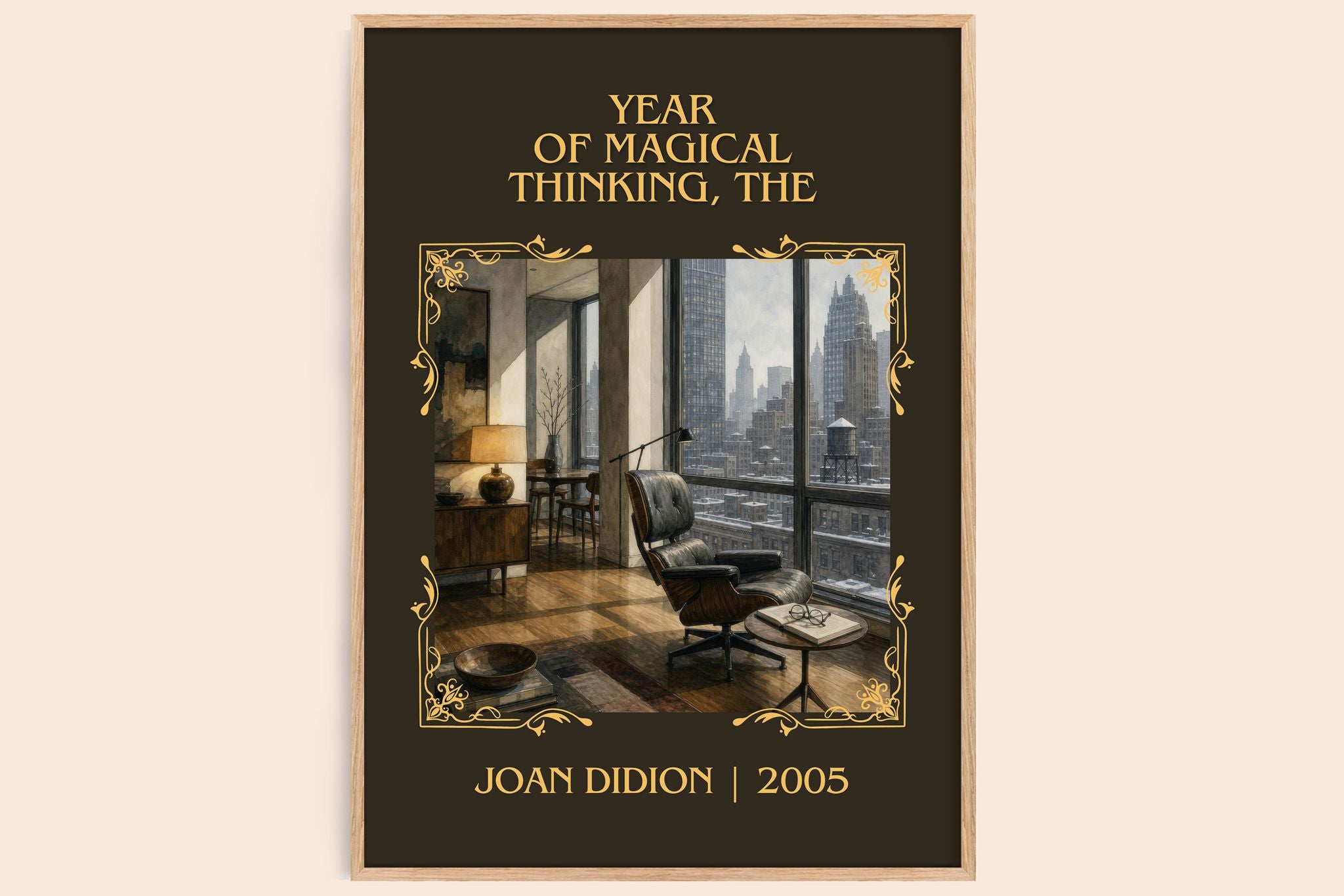 Year of Magical Thinking, The Classic Book Art Print by Joan Didion