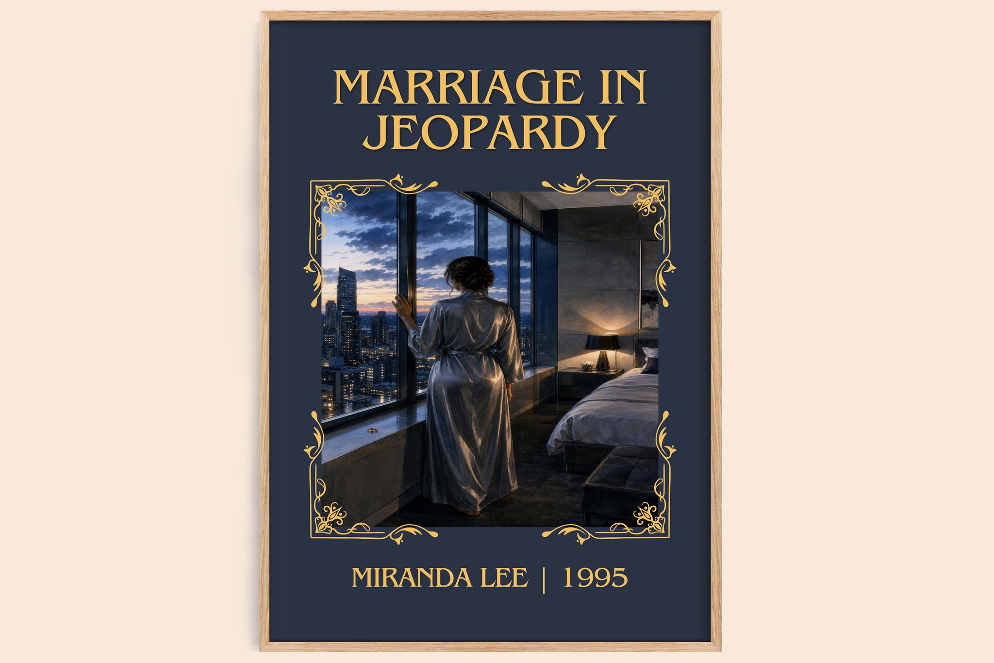 Marriage In Jeopardy Classic Book Art Print by Miranda Lee
