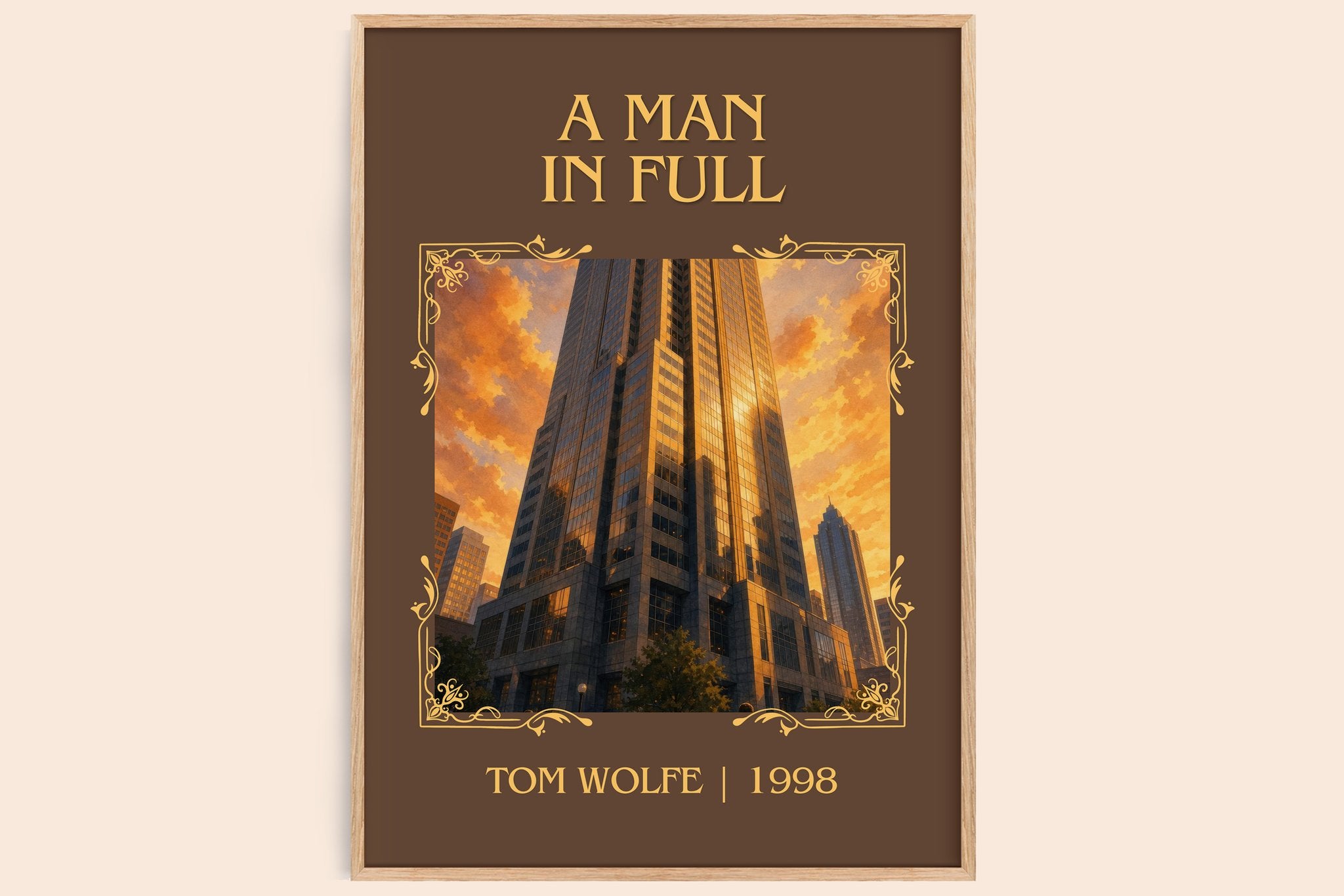 A Man in Full Classic Book Art Print by Tom Wolfe