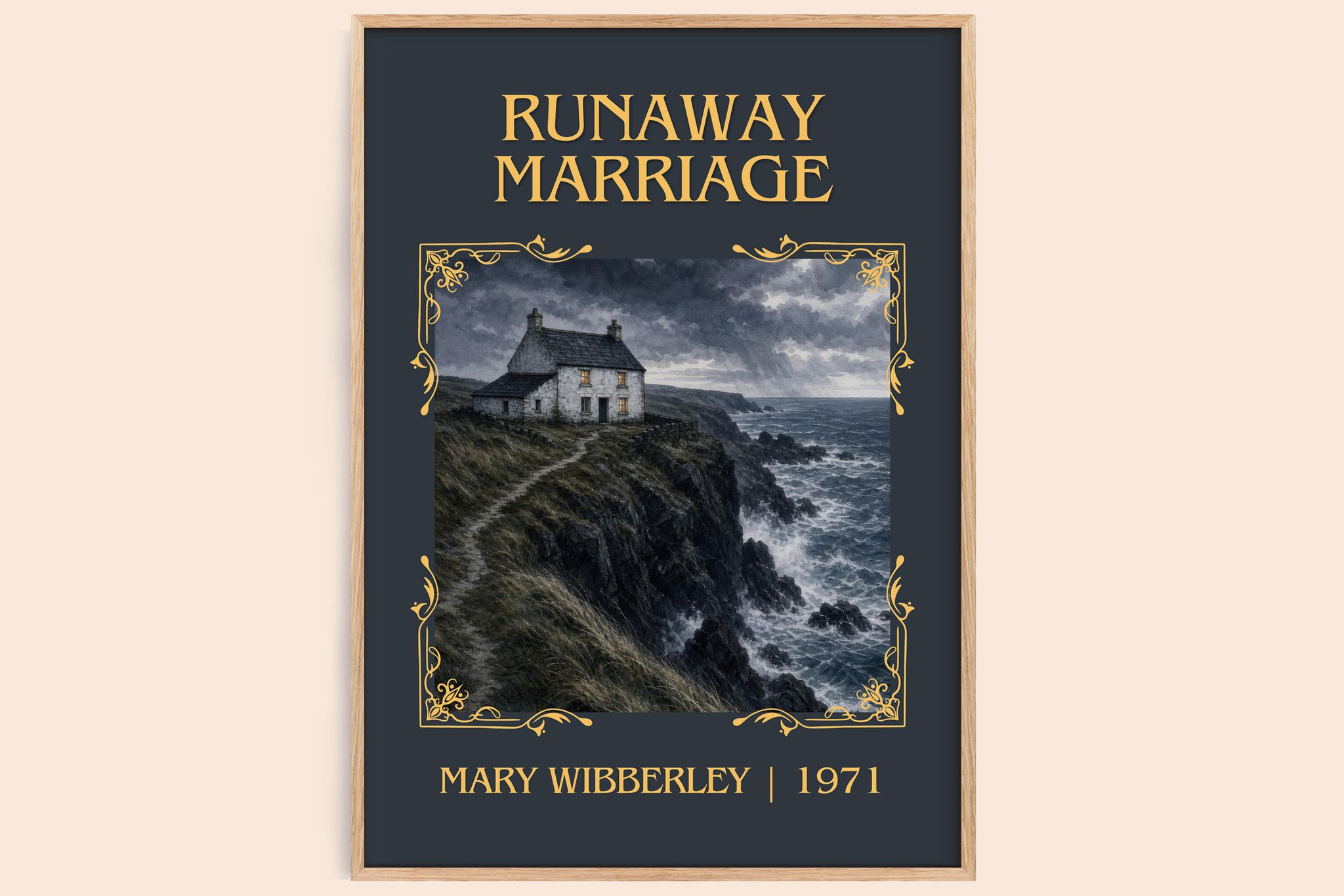 Runaway marriage Classic Book Art Print by Mary Wibberley