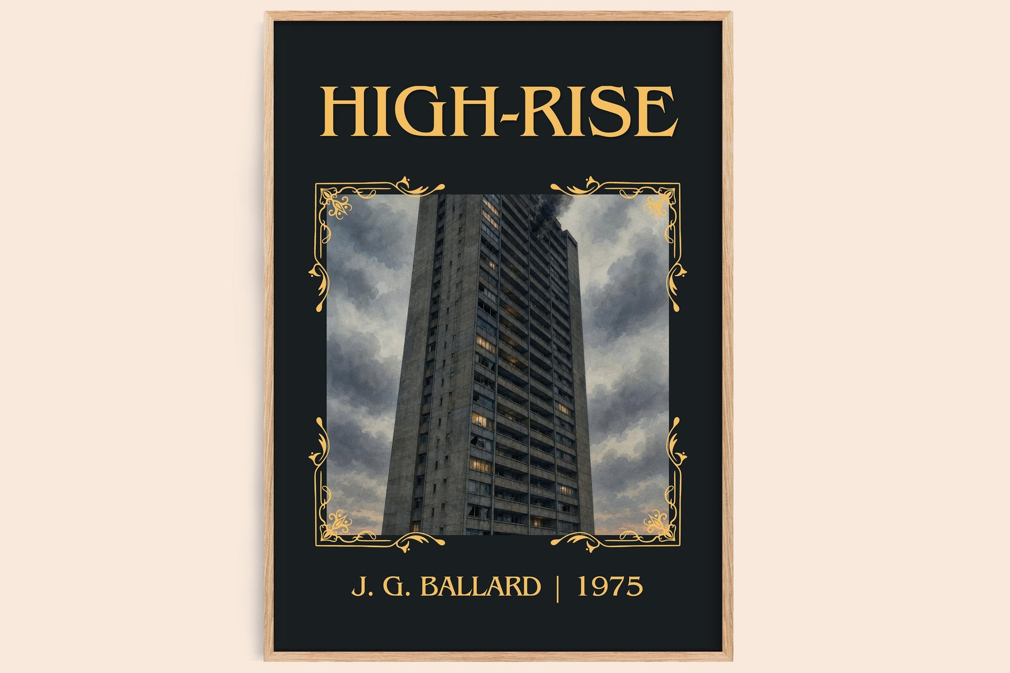 High-Rise Classic Book Art Print by J. G. Ballard