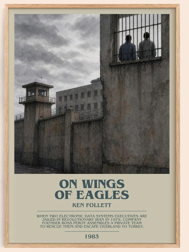 On Wings Of Eagles Bookish Wall Art by Ken Follett