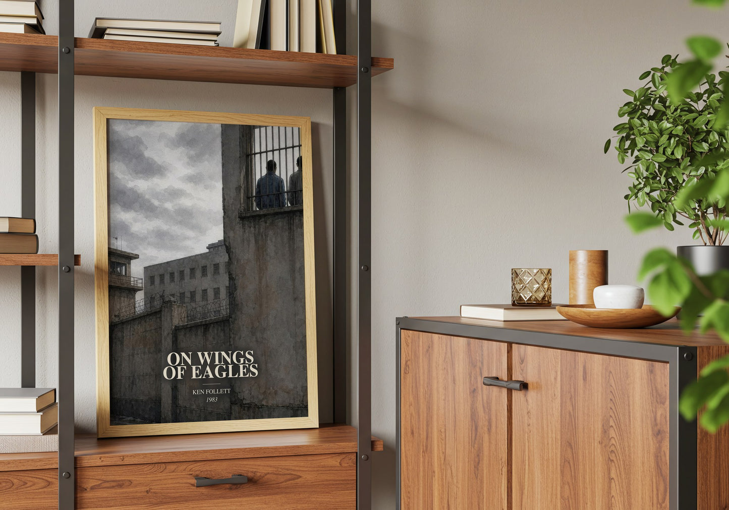 On Wings Of Eagles book watercolour illustration paper finish options – matte satin gloss