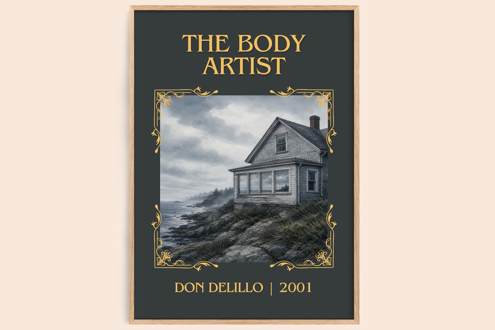 The Body Artist Classic Book Art Print by Don DeLillo