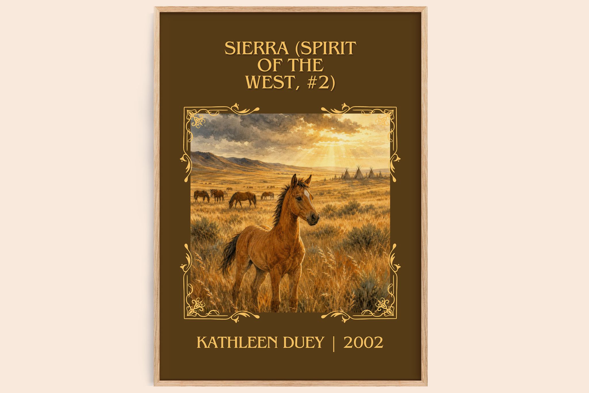 Sierra (Spirit of the West, #2) Classic Book Art Print by K. Duey