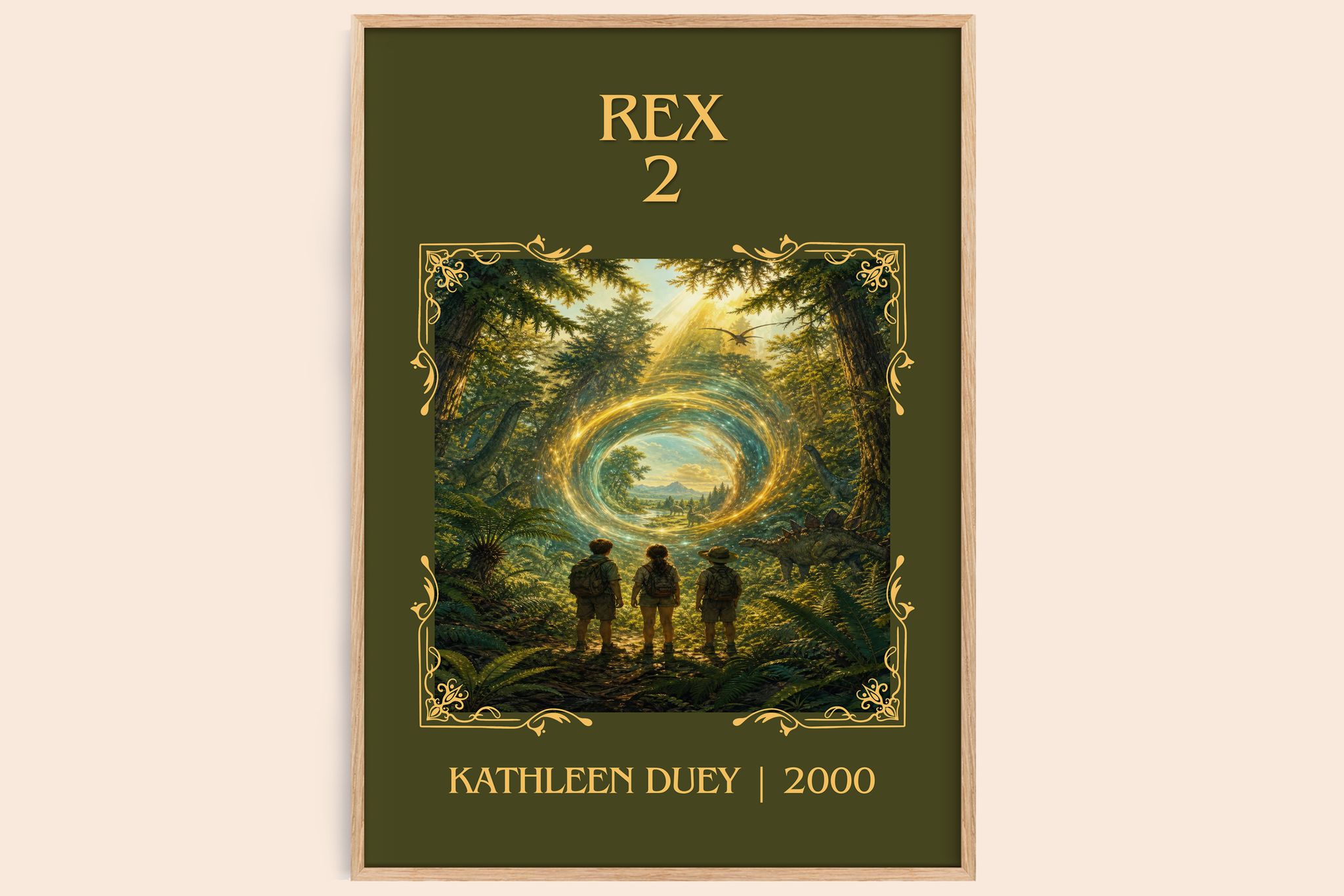 Rex 2 Classic Book Art Print by Kathleen Duey