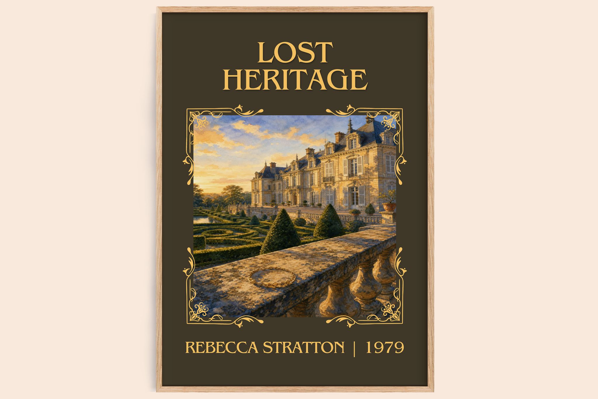 Lost heritage Classic Book Art Print by Rebecca Stratton